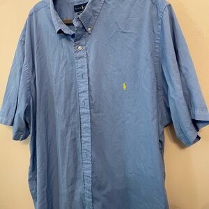 Ralph Lauren Men's Light Blue Casual Shirt